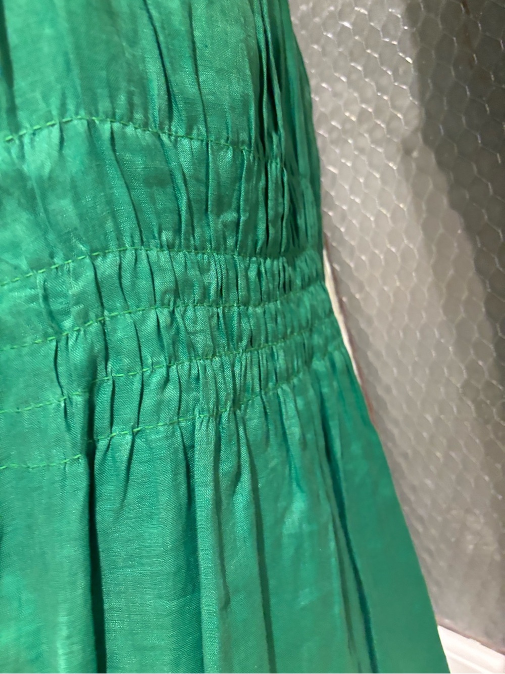 NEW WITH TAGS TORY BURCH Pleated Midi Dress in Linen - Picture 10 of 11